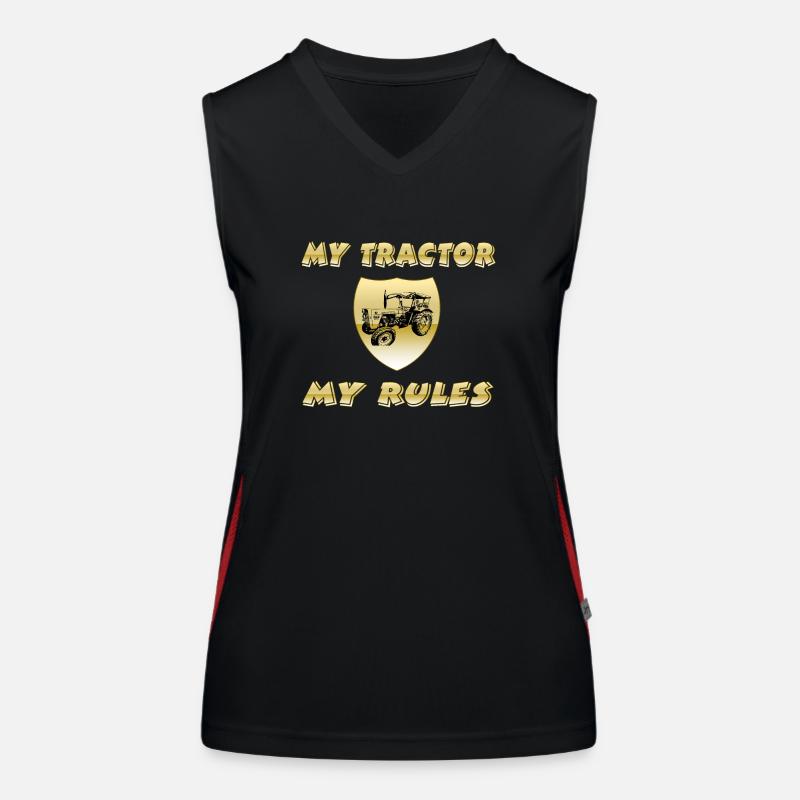 Tractor Women's Functional Contrast Tank Top