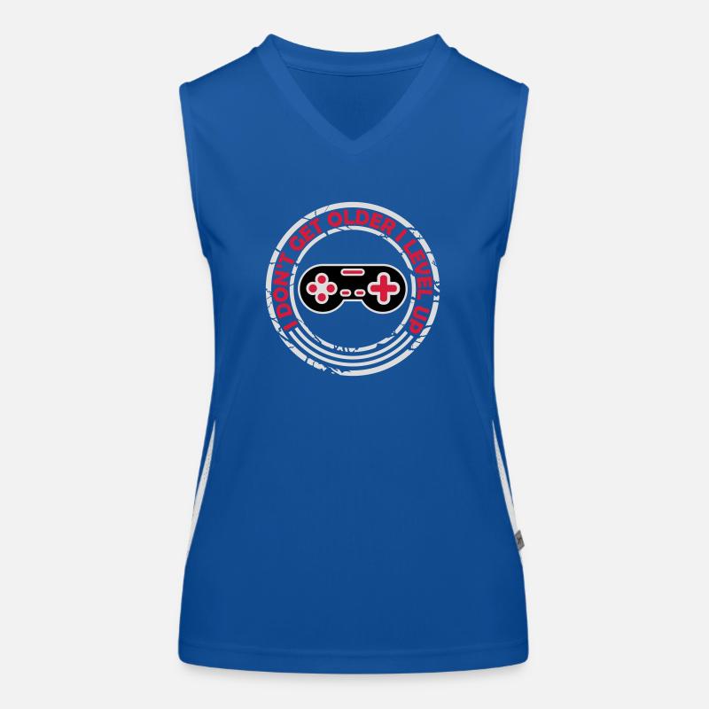 get older level up Women's Functional Contrast Tank Top