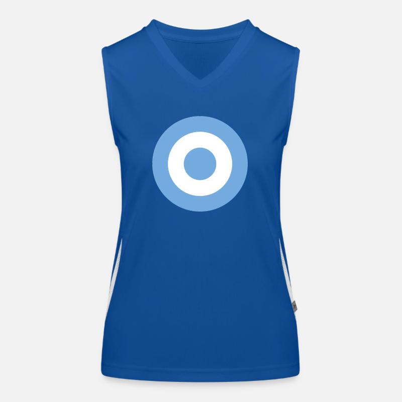Argentina Roundel Women's Functional Contrast Tank Top