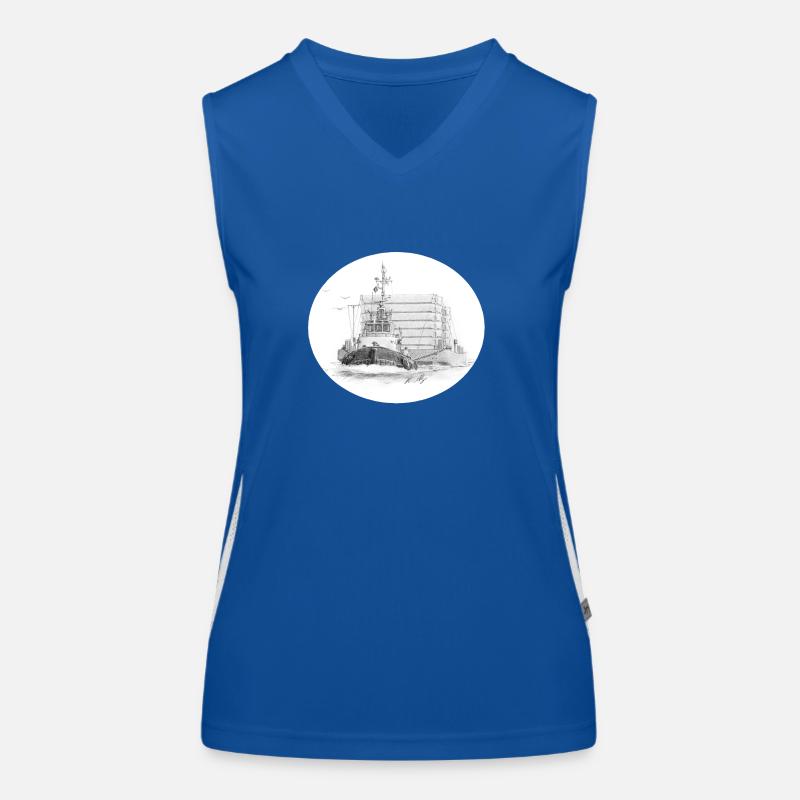 Tugs with attachment Women's Functional Contrast Tank Top