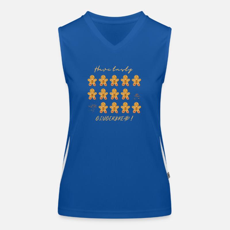 Tasty gingerbread Women's Functional Contrast Tank Top