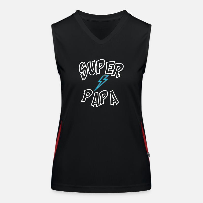 Super Dad Women's Functional Contrast Tank Top