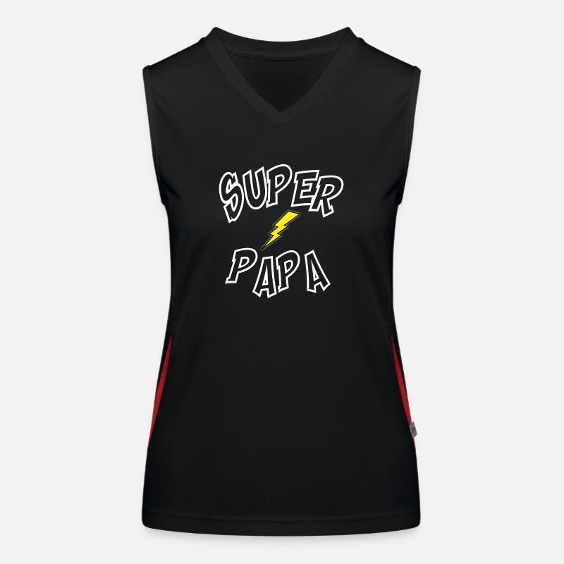 Super Dad Women's Functional Contrast Tank Top
