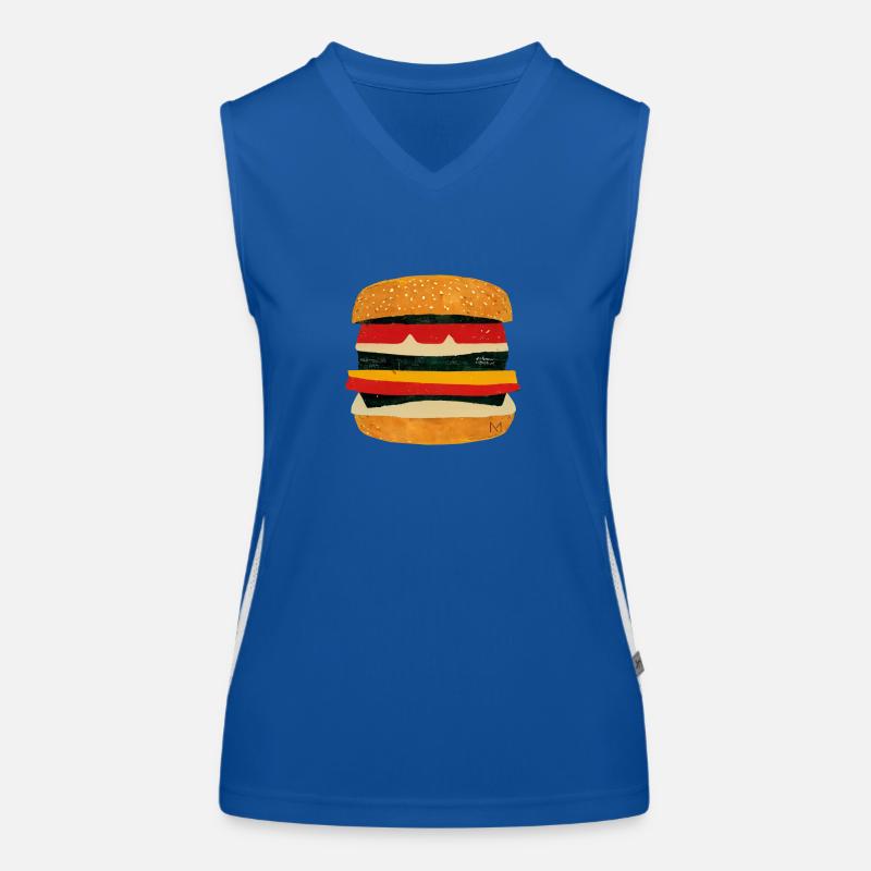 burgerTEE Débardeur respirant contrasté Femme