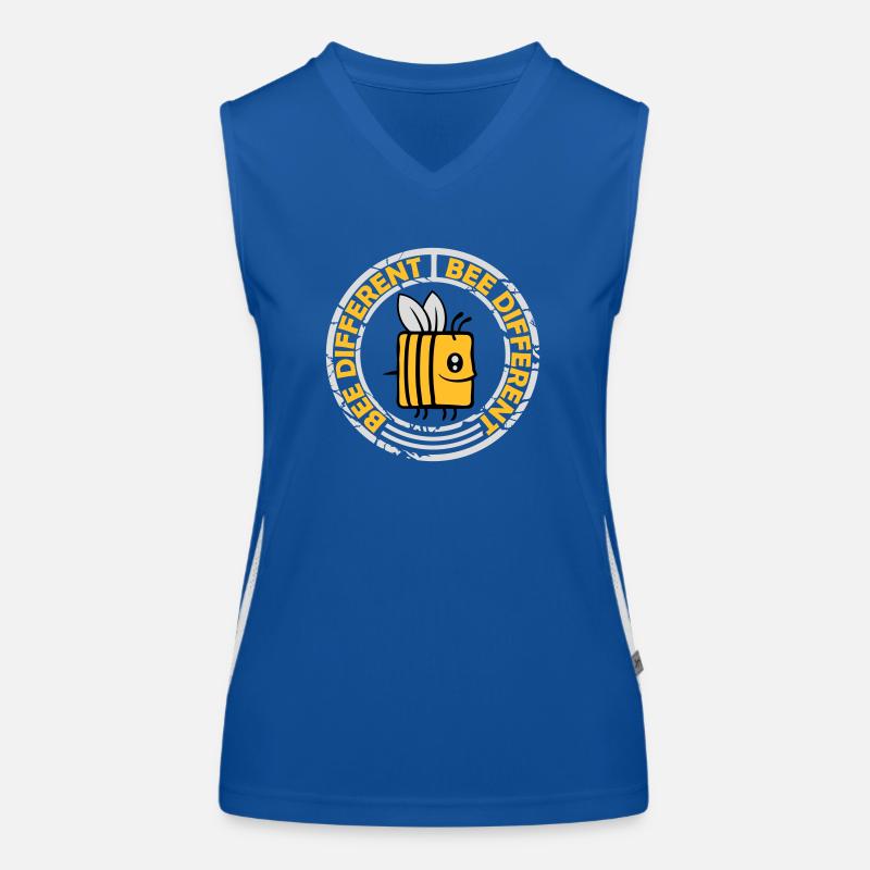 bee citation différente Débardeur respirant contrasté Femme