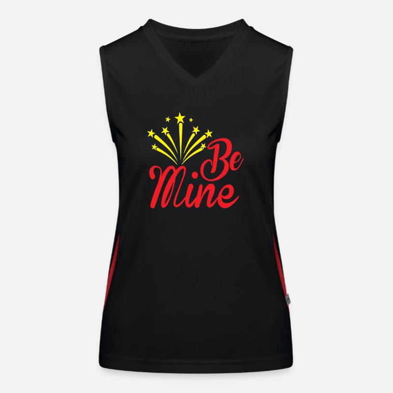Be Mine Women's Functional Contrast Tank Top