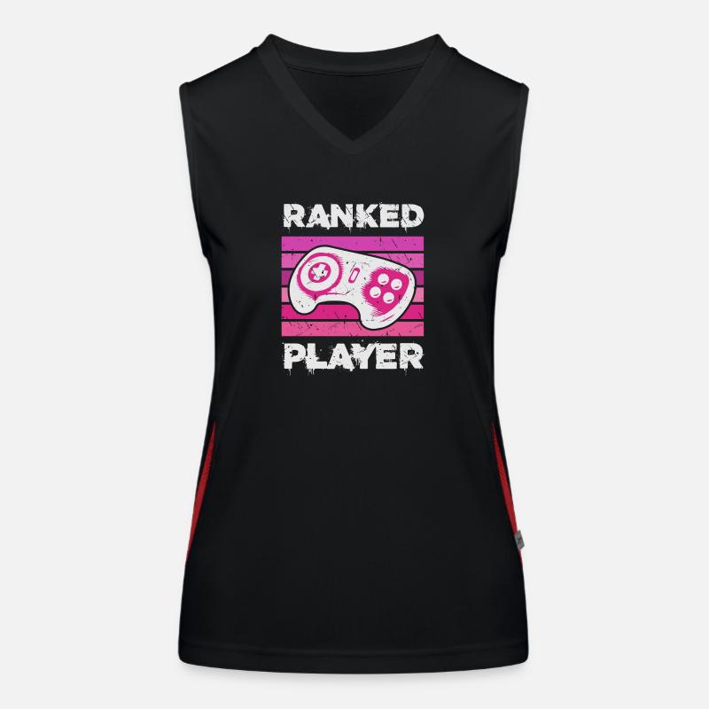 Ranked Player Débardeur respirant contrasté Femme