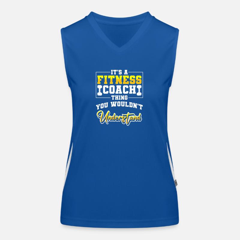Fitness Trainer Training Women's Functional Contrast Tank Top