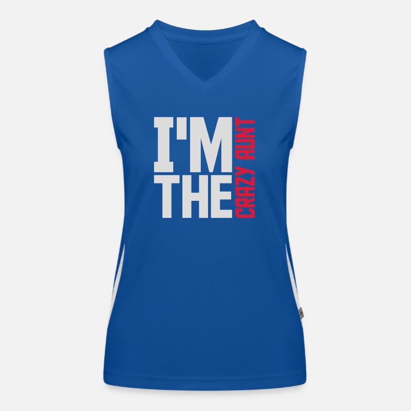 at The Crazy Aunt Women's Functional Contrast Tank Top