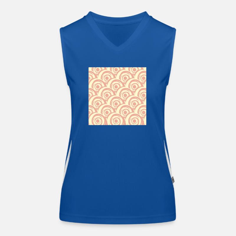 Brötchen Funktionelles Kontrast-Tank Top für Frauen