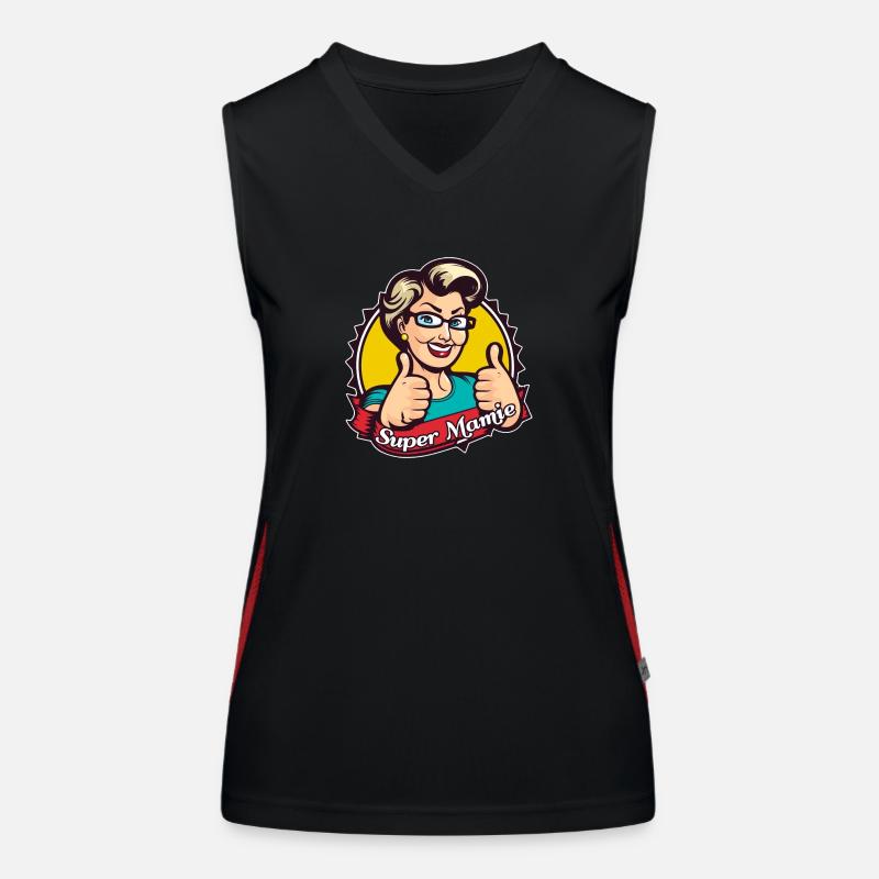 Super Granny Women's Functional Contrast Tank Top