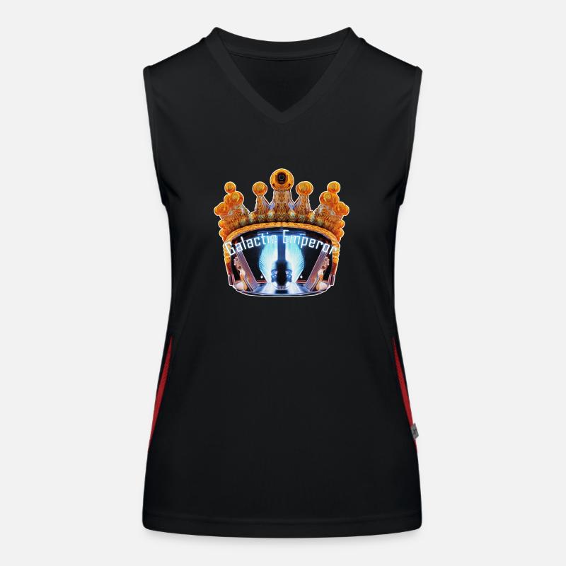 Galactic Emperor Women's Functional Contrast Tank Top