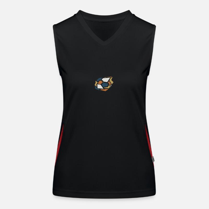 breaking Egg - small Funktionelles Kontrast-Tank Top für Frauen