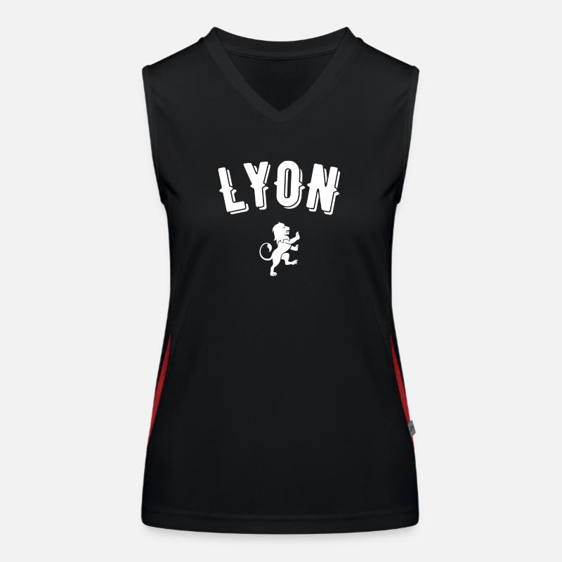 Lyon Débardeur respirant contrasté Femme