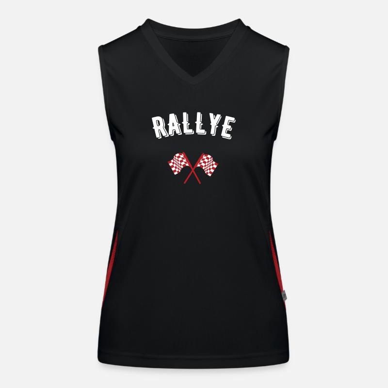 rallye Débardeur respirant contrasté Femme