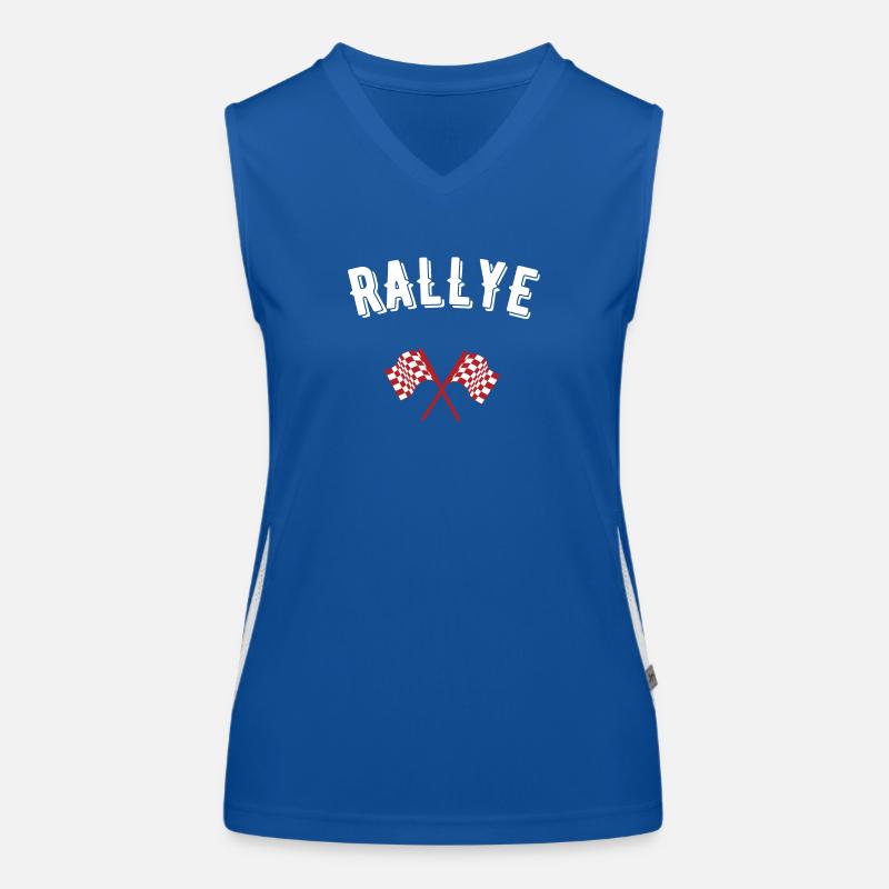 Rallye Funktionelles Kontrast-Tank Top für Frauen