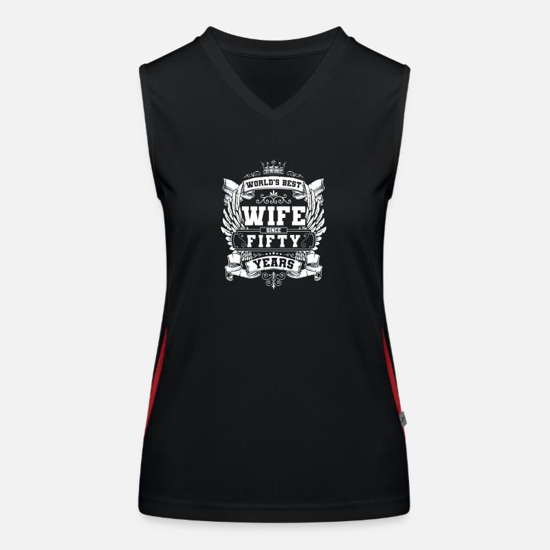 Feiern Trinken Bier Funktionelles Kontrast-Tank Top für Frauen