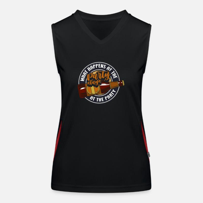 Celebration Drinking Party make girls' evening Women's Functional Contrast Tank Top