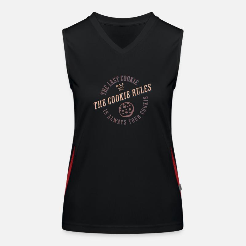 The Cookie Rules - Cookie Rules - Gift Women's Functional Contrast Tank Top