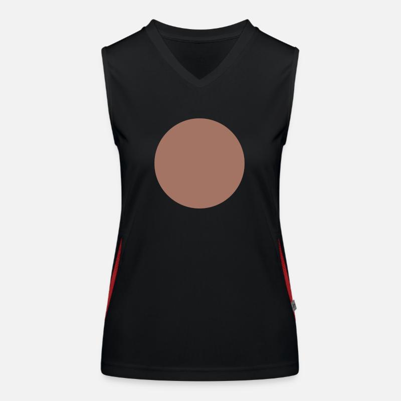 Mandala Mandala Funktionelles Kontrast-Tank Top für Frauen
