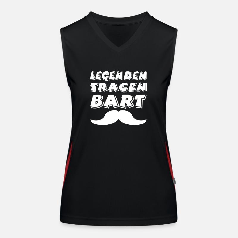 Bart Funktionelles Kontrast-Tank Top für Frauen