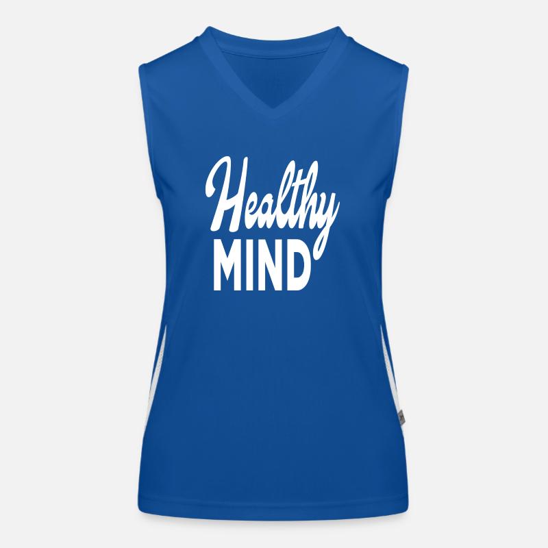 Healthy Mind Funktionelles Kontrast-Tank Top für Frauen