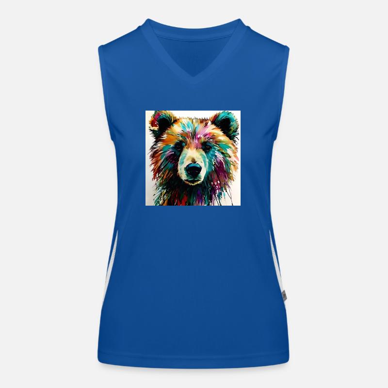 Nounours Débardeur respirant contrasté Femme