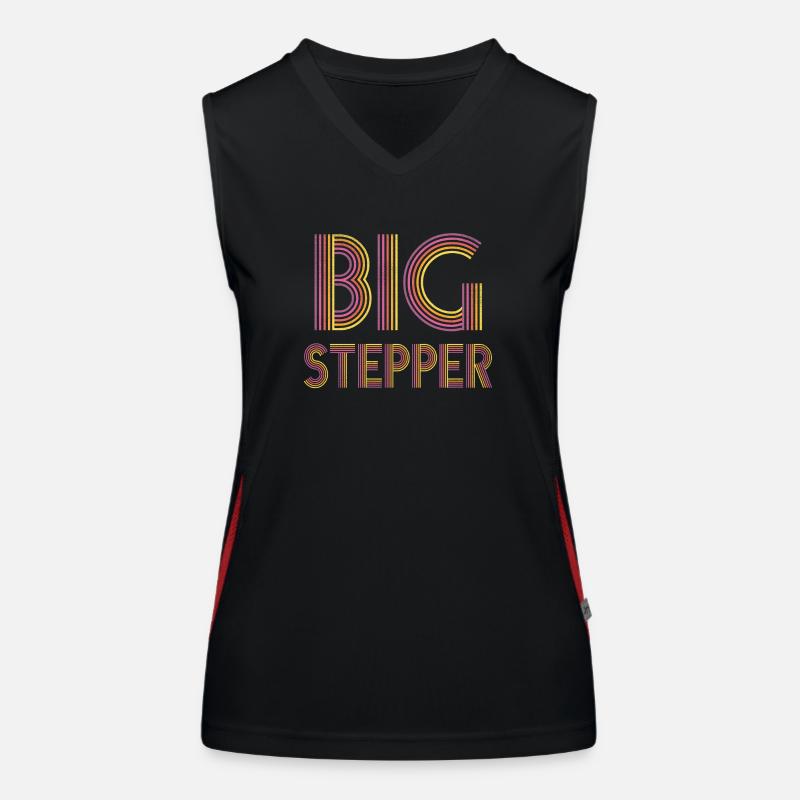 GRAND STEPPER Débardeur respirant contrasté Femme