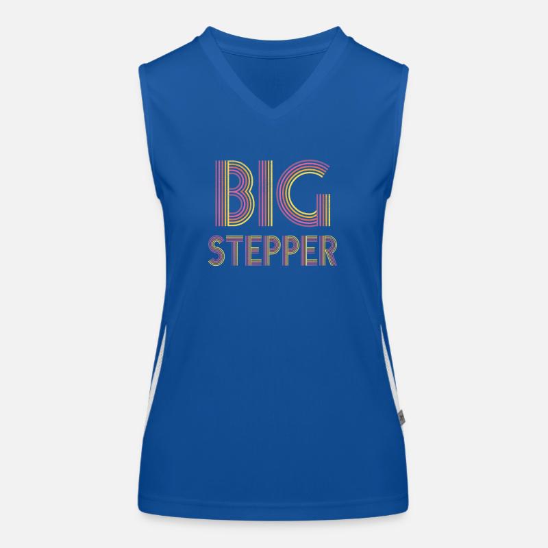 BIG STEPPER Women's Functional Contrast Tank Top
