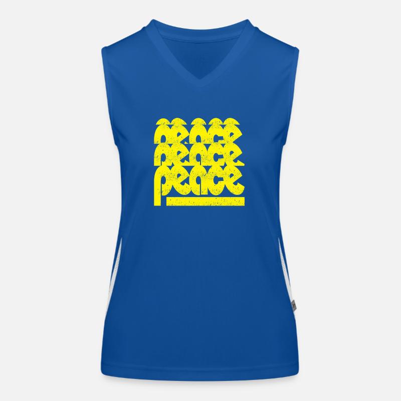 Peace Women's Functional Contrast Tank Top