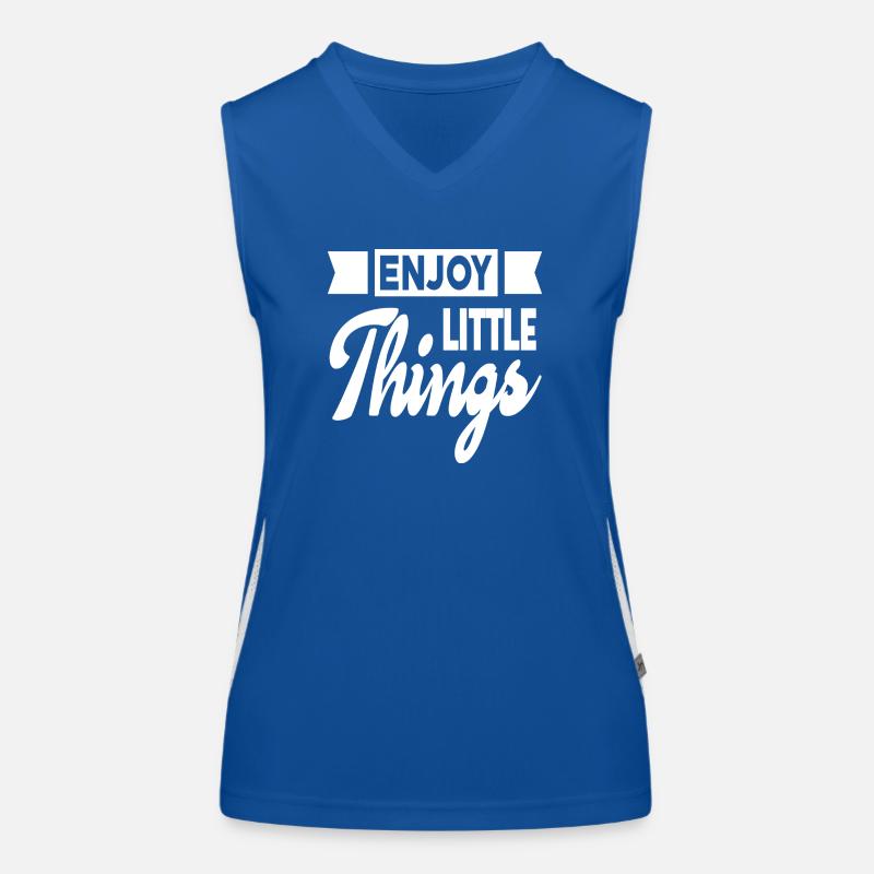 Enjoy Little Things Funktionelles Kontrast-Tank Top für Frauen