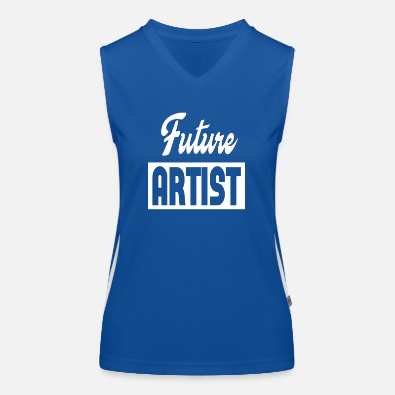 Future Artist Funktionelles Kontrast-Tank Top für Frauen