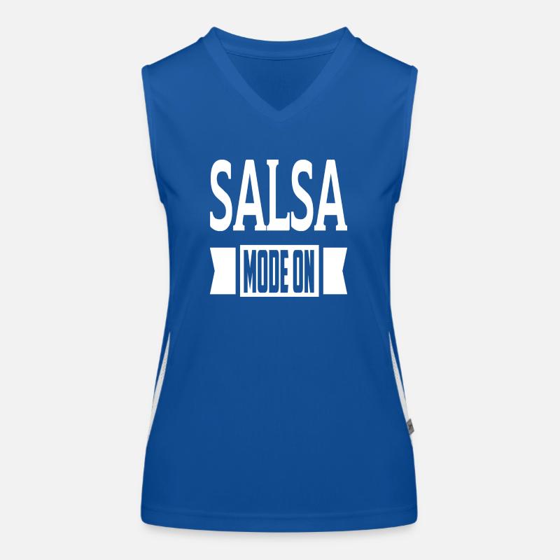 Salsa Mode On Débardeur respirant contrasté Femme