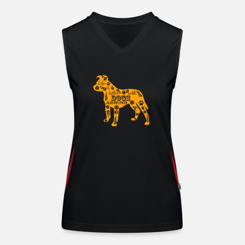 Notes Débardeur respirant contrasté Femme