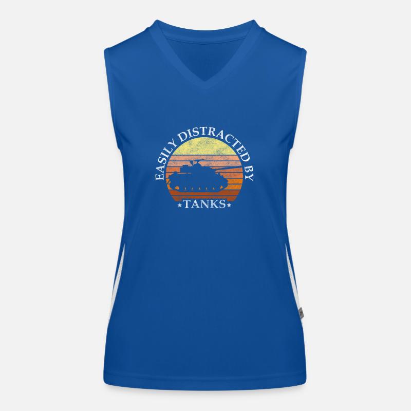 Leopard Kampf Kraft Funktionelles Kontrast-Tank Top für Frauen