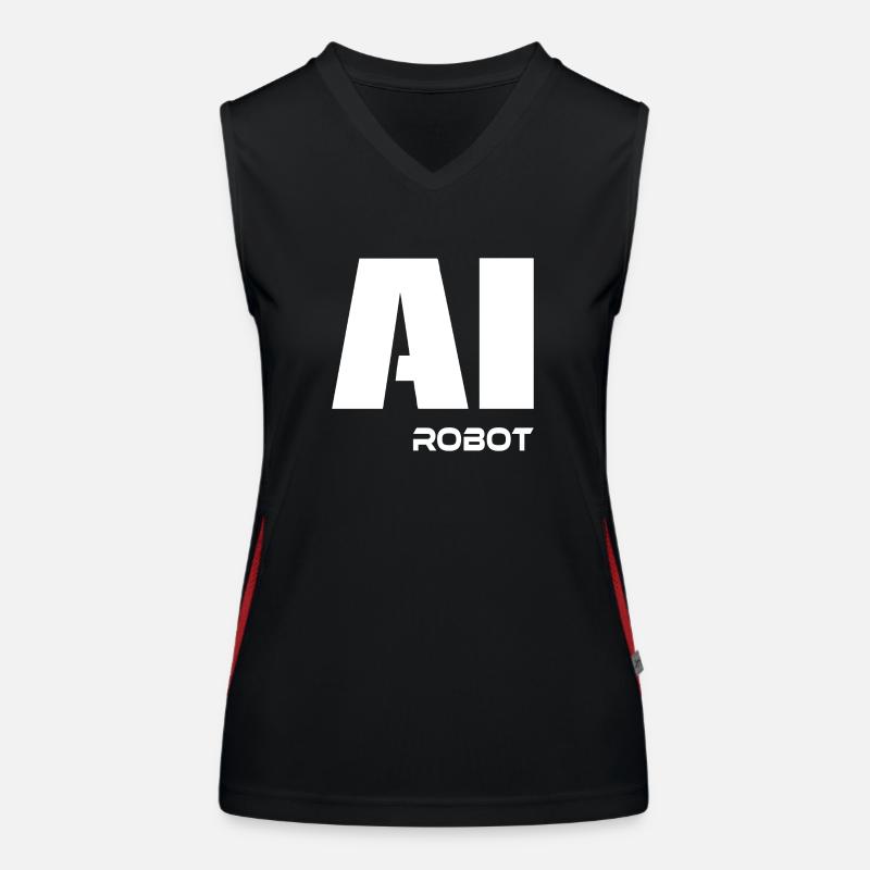 Robot IA Débardeur respirant contrasté Femme
