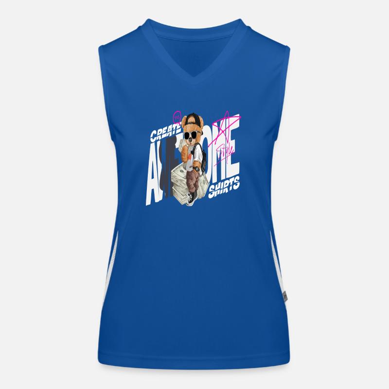 Awesome Shirts Women's Functional Contrast Tank Top