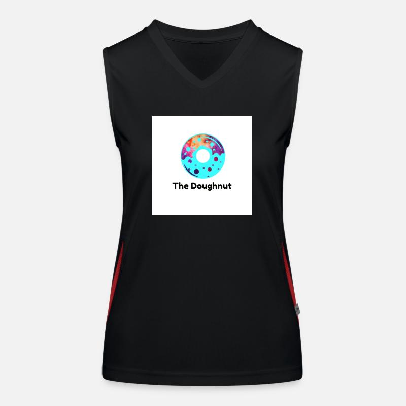 The Doughnut Women's Functional Contrast Tank Top
