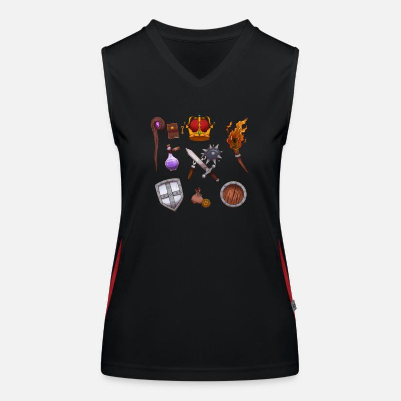 Fantasy Elements Women's Functional Contrast Tank Top