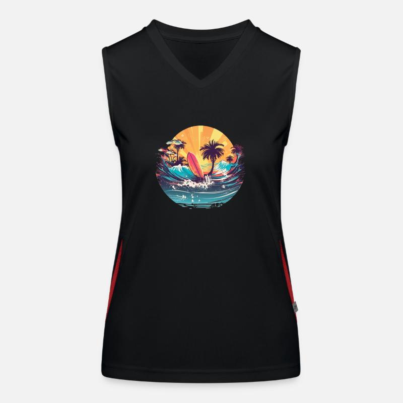 Women's Functional Contrast Tank Top