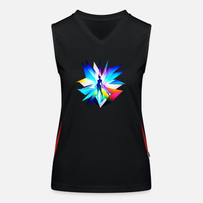 Fairy magic Women's Functional Contrast Tank Top