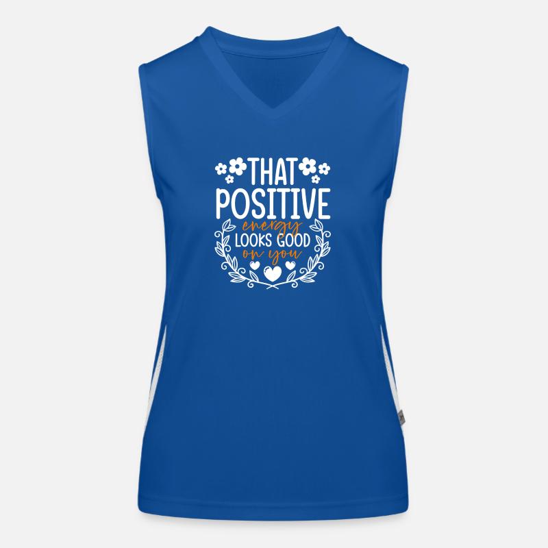 Motivation Stark Funktionelles Kontrast-Tank Top für Frauen