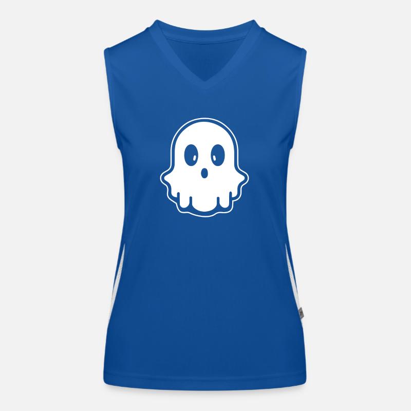 Ghost Ghosts Witching Hour Halloween Débardeur respirant contrasté Femme