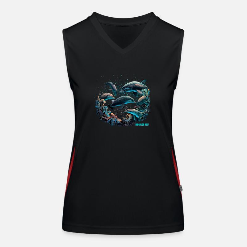 NINGALOO REEF Funktionelles Kontrast-Tank Top für Frauen