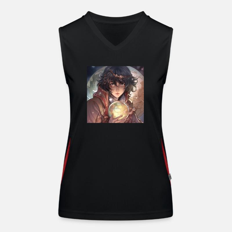 Wizzard Guy 2 Funktionelles Kontrast-Tank Top für Frauen