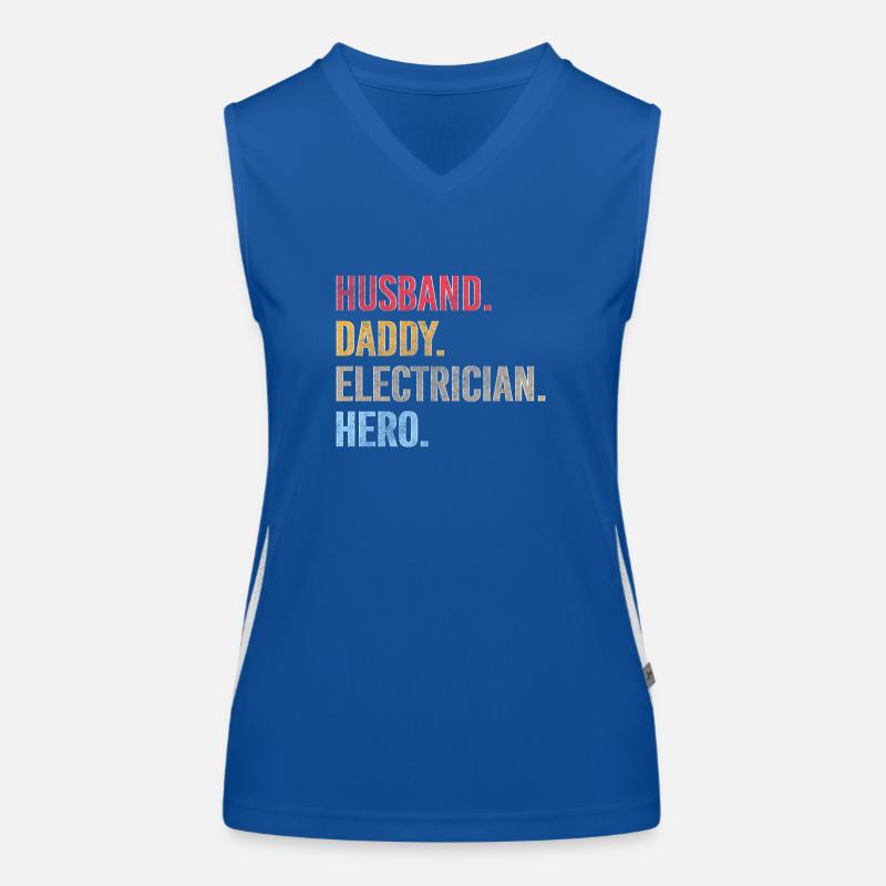 Electronics technician Profession Electrical Women's Functional Contrast Tank Top