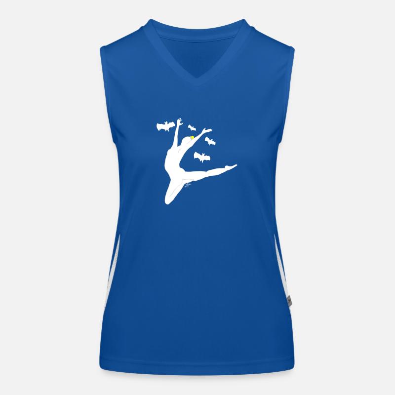 Valencian dancer Women's Functional Contrast Tank Top