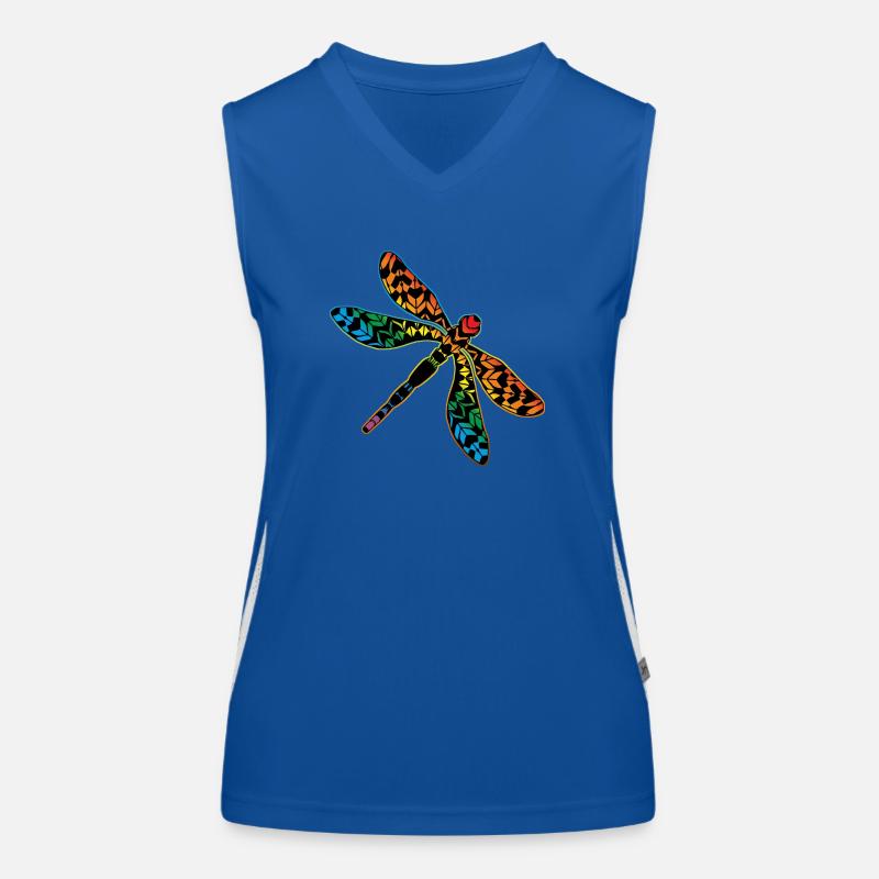 Libelle Funktionelles Kontrast-Tank Top für Frauen
