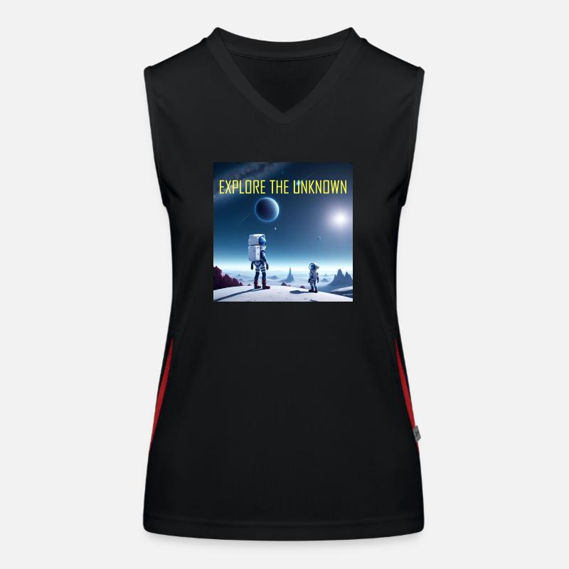 Explorez l’inconnu Débardeur respirant contrasté Femme