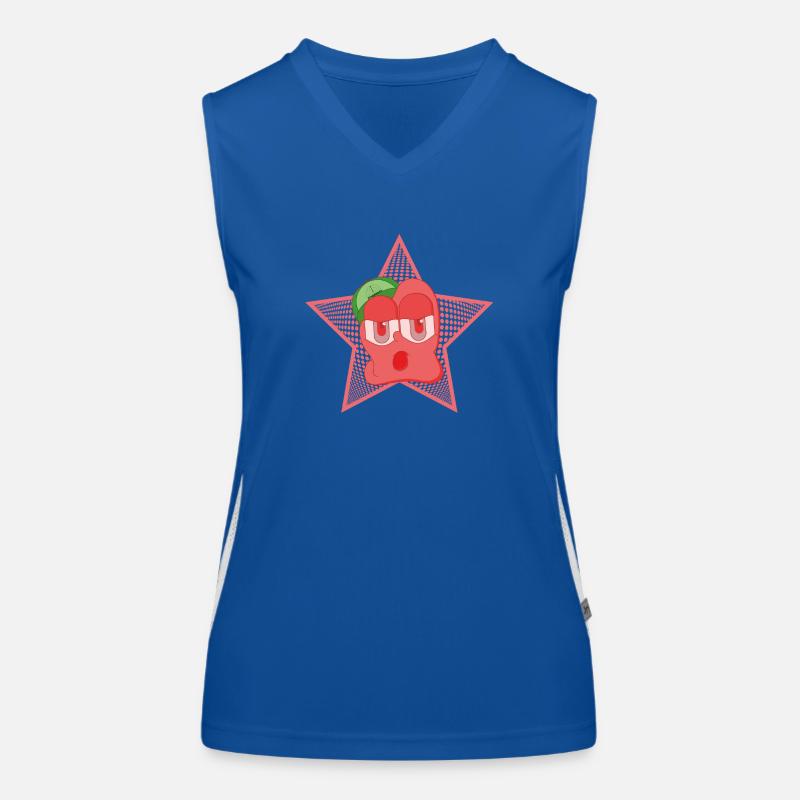 SCHNEIDEN SIE SICH NICHT Funktionelles Kontrast-Tank Top für Frauen